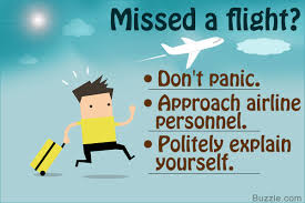 What to do when you miss your flight