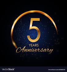 5 years anniversary