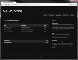 SQL injection in practice
