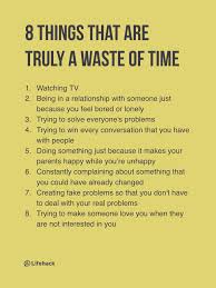 8 Reasons Time Is A Waste Of Time