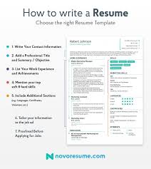 Writing a Resume