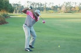 4 privileged white males playing golf