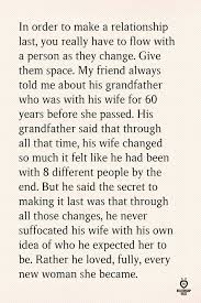 How to make relationships last