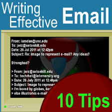 Some tips on how to write emails