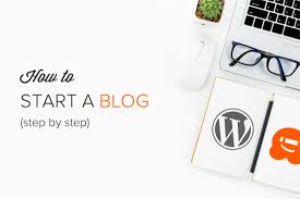 How to start blogging with Wordpress