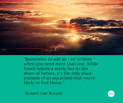 Chapter one: the world needs more heroes