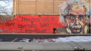 Albert Einstein On Downtown