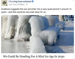 The little ice age in 2030