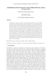 the interpretation of grave and sudden in s.300 of Penal Code