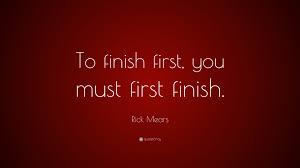 Little Known Rules Of Social Media: Finish First, Finish First, Finish First