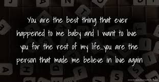 The Best Thing to Ever Happen to You ,