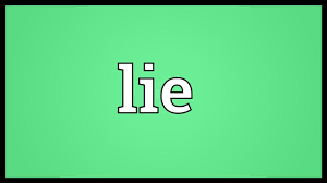 meaning of lie