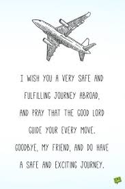 ( farewell, )be safe