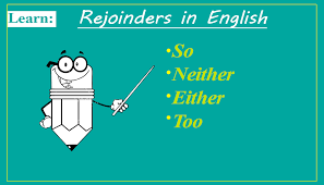 rejoinders