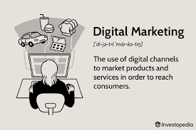 concept of digital marketing