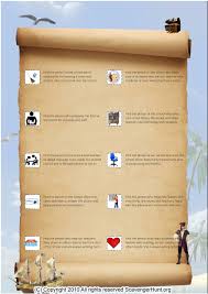 A golden ticket scavenger hunt