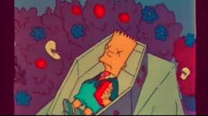 The Simpsons Barts Death & Funeral 1989