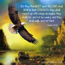 Wait upon the Lord Isaiah 40:31