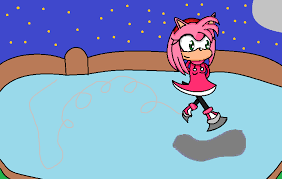 Amy Rose On Ice