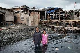 Slum areas in Jakarta
