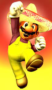 Super Mario is Mexican to Celebrate the 12th of December