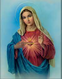 Mario Celebrates the Day of The Immaculate Heart of Mary, Mother of Jesus
