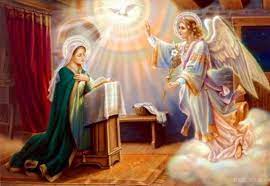 Mario Celebrates the Annunciation of Mary to the Angel of God