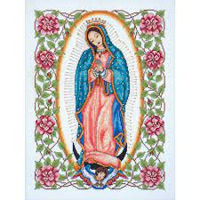 The Aztecs' Lost Guide To Stitch Our Lady of Guadalupe Edition