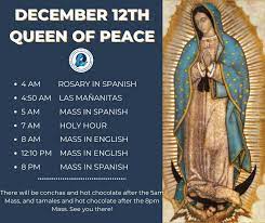 Our Lady of Guadalupe, The Queen of Peace