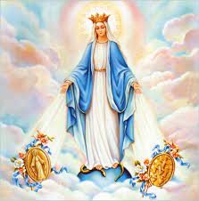 The Miraculous Medal with Mary