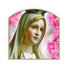 Create a Our Lady of Fatima-inspired sticker