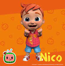 Nico from CoComelon has freckles on his face