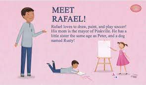 Meet Rafael from Pinkalicious and Peteriffic