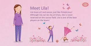Meet Lila from Pinkalicious and Peteriffic