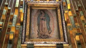 Meet Our Lady of Guadalupe (in Portuguese Brazil) (with the podcast image selection of Our Lady of Guadalupe image inside the basilica)