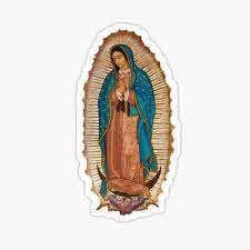 Making Our Lady of Guadalupe Jelly Stickers (video instead of audio)