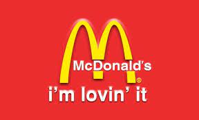 McDonald's restaurant slogan is "I'm lovin' it"