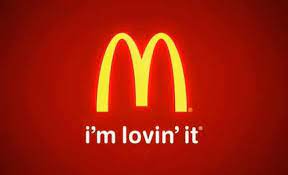 McDonald's restaurant slogan is "I'm lovin' it" (podcast translated in Portuguese)
