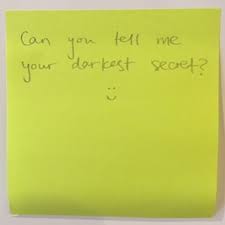 Say What? Share Your Darkest Secrets.