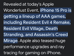 The future of smartphones and its capacity to run triple A games and Large Language Models natively