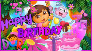 dora says happy birthday to shaalini