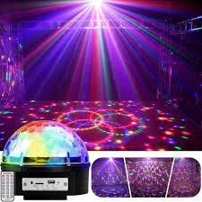 YDKJ Offline and LED Disco Ball Party Lights