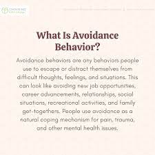 How to personally deal with your own avoidance and escapist behaviors?