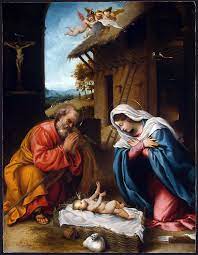 Jesus birth of The Mother of Our Heavenly Father
