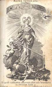 Mother inviolate, illustration of the Litany of Loreto