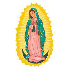 Our Lady of Guadalupe in cartoon form