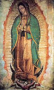 A Religious Character from Mexico (Our Lady of Guadalupe from the Aztecs)