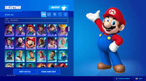 Fortnite Super Mario 64 Skins