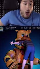 Five Nights at Freddy's meme: Markiplier saying "was that the bite of 87?!" To bite of 83 (not 87, whoops!)