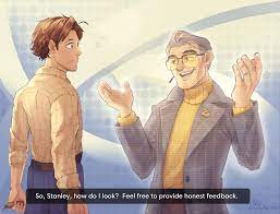 the narrator from the Stanley parable talking about how much he loves stanley